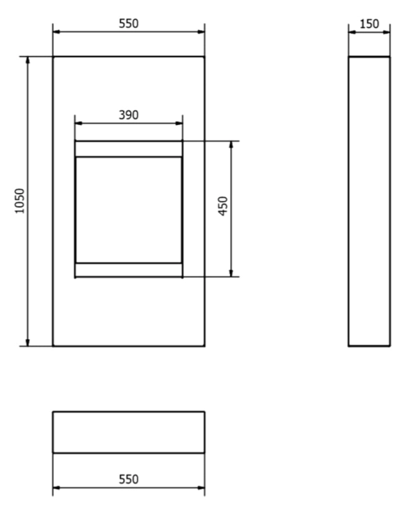 Biokominek Modern biały wymiary 05.jpg